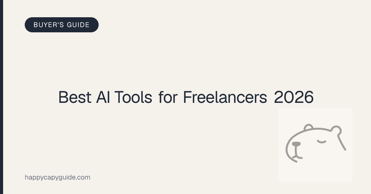 Best AI Tools for Freelancers in 2026: Save 15 Hours a Week and Win ...