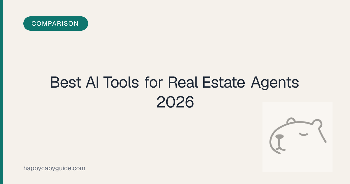 Best AI Tools for Real Estate Agents in 2026: Complete Toolkit ...