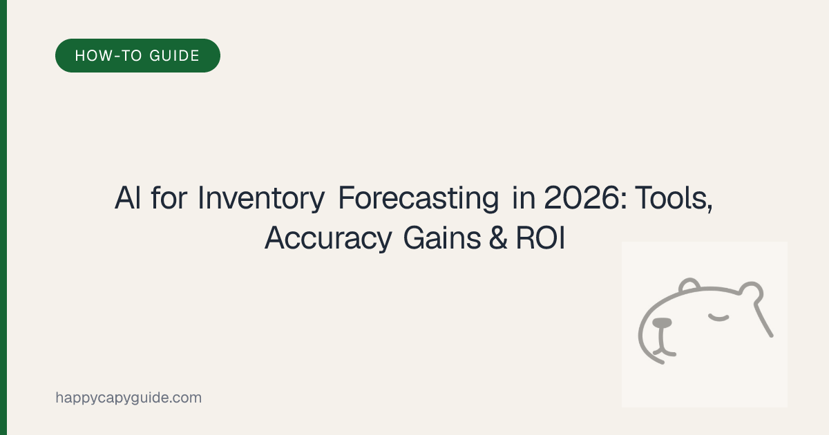 AI for Inventory Forecasting in 2026: Tools, Accuracy Gains & ROI ...