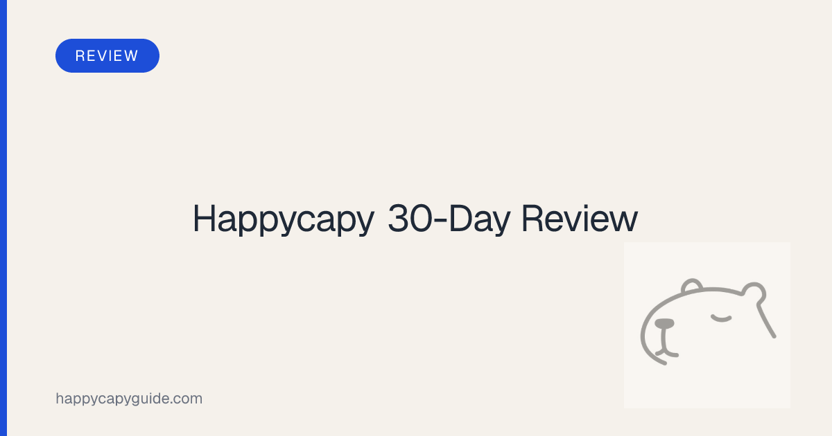 Happycapy Review 2026: 30 Days Tested — The Honest Truth (Pros, Cons ...